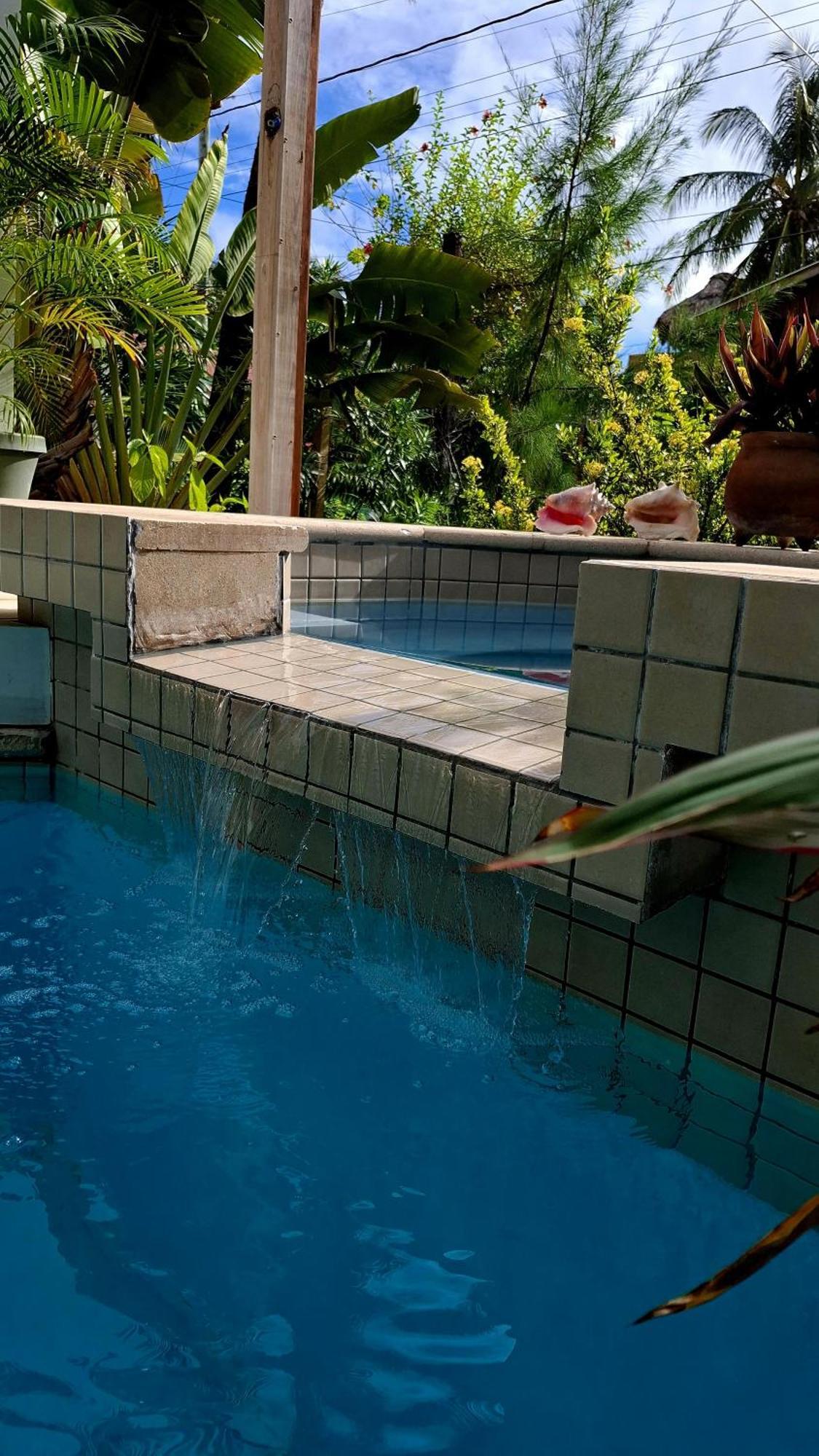 Amanda'S Place Casa Amancer - Sea View, Pool And Tropical Garden Caye Caulker Exterior foto