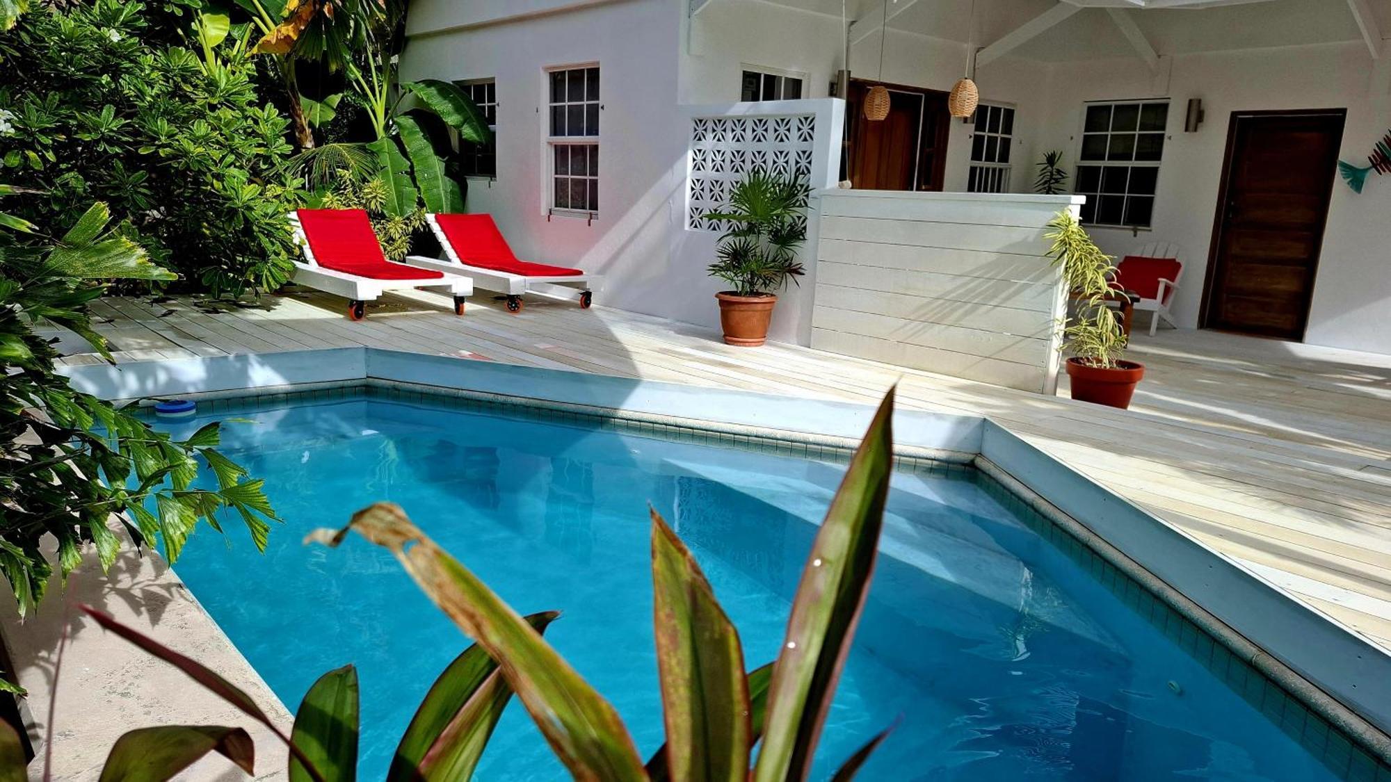 Amanda'S Place Casa Amancer - Sea View, Pool And Tropical Garden Caye Caulker Exterior foto